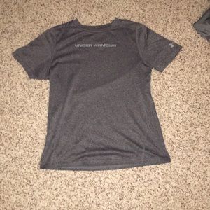 Boys under armour workout shirt